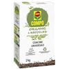 Compo Concime Granulare Universale ORGANIC & RECYCLED, Con azoto e potassio, Consentito in agricoltura biologica, Vegano, 2 kg