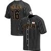 GHOSTWEAR Maglia da uomo #16 Giappone Baseball Jersey Hip Hop Short, bianco, L