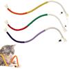GIEEU 3 PCS Giocattolo a corda per gatti,giocattoli in corda di cotone con erba gatta, giocattolo naturale di masticare del gatto che pulisce il rilascio di stress di dentizione del gatto 70cm