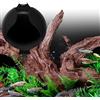 MKNZOME Pompa di Ossigeno per Acquario, Mini Aquarium Air Pump Ultra Silenzioso con Pietra d'Aria, Tubo in Silicone, Valvola di Ritegno, Ventosa - 1.3W Aeratore per Piccolo Serbatoio di Pesce, Nero#2