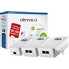 Devolo MAGIC 2 WiFi next Multiroom Kit 2400 Mbit/s Collegamento ethernet LAN Wi-Fi Bianco 3 pz