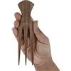 Plai Na Pettine afro per capelli africani, pettine in legno per trecce e treccine