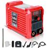 MEISHILE MMA Saldatrice, Saldatrice Elettrodo, ARC Saldatrice Inverter, Saldatrice a Filo, Saldatrice a Filo Continuo, Saldatrice Tig, Display Digitale, Compatto e Leggero, 210x105x165mm