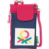 safta BENETTON CHERRY - Portamonete standard, per cellulare, comodo e versatile, qualità e resistenza, 19 x 10 cm, Ciliegia/Marino, M, Casual