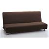 MAXIFUNDAS FUNDAS DE SOFA & CHAISE LONGU MAXIFUNDAS - Copridivano per letto Clic Clac 3 posti Strada Marrone
