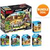 Playmobil set sei serie Asterix 70931 71545 71546 71547 71548 71549 nuovi imb...