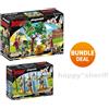 Playmobil 2 set Asterix 70933 Panoramix Druido Getafix 70934 romani TUTTI in ...