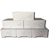 A/R SPEDIZIONI CASSA TERMICA POLISTIROLO - BOX CONTENITORI TERMICI - TRASPORTO ALIMENTI - 6 PEZZI- (10 KG)