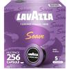 Lavazza, A Modo Mio Soave, 256 Capsule Caffè, per un Espresso con Note Aromatiche di Fiori, 100% Arabica, Intensità 5/13, Tostatura Media, 16 Confezioni da 16 Capsule