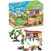 PLAYMOBIL Country 71252 Recinto dei Conigli, Animali per la Fattoria Biologica, Giocattoli sostenibili per Bambini dai 4 Anni in su