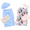 LullaBaby B. toys LullaBaby - Set di bambole gemelle e sacchi nanna - Bambino e bambina - Bambole gemelle realistiche da 36 cm - Carnagione chiara e occhi marroni - Giocattolo per bambini da 2 anni in su
