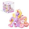 Galupy Rainbow Unicorn Collector Edition Sweety - Giocattolo unicorno da collezionare, statuette unicorno con ali glitterate e cristalli Swarovski