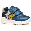 Geox B Flexyper Mini Boy, Scarpe da Ginnastica, Avio Ochre, 25 EU