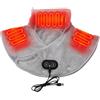 Generic Spalla elettrica riscaldata | 3 marce riscaldata collo spalla Wrap con massaggiatore, vibrazione massaggio avvolgente, cuscinetto riscaldato veloce per casa, lavoro, viaggi
