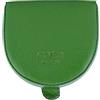 Coveri World Portamonete Tacco in Vera Pelle, Portaspiccioli Classico Verde