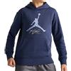 JORDAN felpa c/cap JORDAN Felpa jumpman baseline po blu