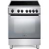 De'Longhi Cucina con forno elettrico, 4 fuochi, 60x60 cm, Inox