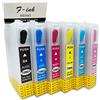 HEMEI Compatibile con Epson T0807, cartuccia d'inchiostro ricaricabile Funziona con Stylus photo RX585 RX685 RX560 P50 PX820FWD PX830FWD PX50 PX700W PX710W PX800FW PX810 PX650 PX660 PX720WD stampante