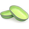 SureFeed Sure Petcare SureFeed - Set di 2 ciotole con guarnizione integrata, compatibile con il distributore di cibo SureFeed Microchip, funziona per cibo umido e secco, mantiene gli alimenti freschi, verde