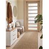 ELLE Decoration Rocco - Morbido tessuto piatto passatoia lavabile in lavatrice, effetto lana, durevole e sostenibile, moderno, look skandi per soggiorno, sala da pranzo, camera da letto, corridoio,