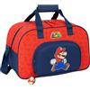 safta SUPER MARIO TRICK - Borsa sportiva, zaino ideale per bambini di diverse età, comoda e versatile, qualità e resistenza, 40 x 23 x 24 cm, blu scuro/rosso, M, Casual