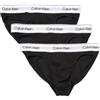 Calvin Klein, Men's, Low Rise Slip Brief 3Pk 000NB3961A, Black (Black, Black, Black), M