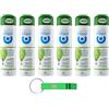 Beni Culinari 6x Infasil Deodorante Spray Neutro Sensazioni Naturali Fragranza con Olio Essenziale, Antimacchia, Senza Sali di Alluminio, Deodoranti da 150ml + Portachiavi Beni Culinari in Omaggio
