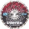 OX Pro V14 - Lama diamantata per calcestruzzo, 230 mm/22,23 mm, dente Turbo V per taglio rapido e lunga durata, taglia cordoli e lastre, pavimentazioni in cemento, tegole, mattoni, materiali da