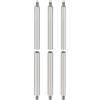 PATIKIL 6pz Distanziali M4, Distanziali Filettati Acciaio inossidabile M4 50+6mm Kit Viti Distanziali 4mm ID 6mm OD Adattatori Filettati Metrici Maschio Femmina per Circuiti PCB Droni RC