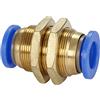 CNCTEC Raccordo pneumatico IQS 4 mm 6 mm 8 mm 10 mm 12 mm connettore dritto (Ø 10 mm su entrambi i lati)