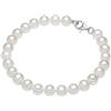 Valero Pearls Bracciale di perleda Donna in Argento Sterling