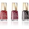 MAVALA Mavala Trio Mysterious Night Smalto per unghie Lunga Durata Asciugatura rapida Facile applicazione Formula vegana Mini Color's 3 x 5 ml