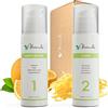 ALUMINALIA Trattamento Lisciante Alla Cheratina Professionale Vegano per la stiratura dei capelli, 2 in 1 a casa, 100% no Formaldeide, no Solfati, Nutre, Idrata, Ripara la Cuticola e Liscia, 0% crespo 200 ml