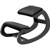 Predawn Sedia Ergonomica Posturale, Sedia Posturale, Sedia Per Inginocchiarsi, Sedia Per Ginocchia, Legno & Cuscino Lino, Allevia Dolore alla Schiena/Collo & Migliora Postura (Nero)