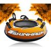 SKINHAWK Pneumatico da neve professionale, Ø 100 cm, arancione slitta Bob Rodel