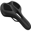 FIFTY-FIFTY Sella per Bicicletta, Traspirante Comoda Seduta in Memory Foam | Leggero e Resistente, Morbido e Impermeabile, per Uomini e Donne, Compatibile con MTB, Bici da Strada, E-Bike