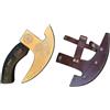 Novahaven Fenrir's Fury Gold Pizza Cutter Axe - Unleash the Savage Precision of the Wolf! Dominate Every Slice with Unmatched Power - Uno strumento legendary for Elite Chefs, Pizza Warriors and True