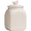 Premier Mrs Henderson Barattolo, 23 x 14 x 14 cm, Colore: Crema, Ceramica