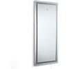 Tomasucci Wink Design, Specchio da Parete LINE con LED Integrati, Touch, 50 x 120 cm, Montaggio Orizzontale/Verticale