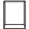 HETFTJN Consolle Cucina Consolle Ingresso Moderno Tavolino Salotto Moderno Console Ingresso - Tavolo Consolle Trasparente 60x35x75 cm in Vetro Temperato per Soggiorno Ingresso Disimpegno Ufficio