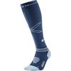 STOX Energy Socks, Calzini sportivi da uomo, classe di compressione 23-32 mmHg, tallone imbottito, calze a compressione, calzini a compressione, calzini di compressione, calze di supporto, calze, blu