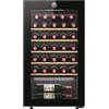 Hoover, Cantina Vino HOWC034, Wine Bank, 34 bottiglie, 37dB, Connessa, Nero, Cantinetta Vino 34 Bottiglie, Nero, AxLxP 85x47,5x45,6 cm [Classe di efficienza energetica G]
