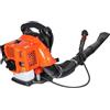 Wiltec Soffiatore foglie a spalla, motore a benzina 2 tempi, 1,7 CV, ergonomico con tubo regolabile
