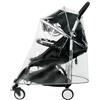 Ezkindheit Stroller Raincover Copertura antipioggia del passeggino BBZYOYO,apertura zip impermeabile, lato riflettente di sicurezza e design a copertura completa,che lo rende una scelta ideale per iviaggi urbani