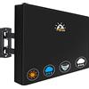 Zettum Cover TV per TV da 40-43 pollici, Cover Proteggi Schermo TV Rivestimento Esterno in PU Oxford 600D Proteggi Schermo Resistente e Impermeabile per TV (Nero)