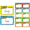 TownStix 200 Pezzi - Hello My Name Is Sticker, Adesivi Name Tags, Etichette Adesive Scuola Adesivo Nome - 5 Disegni