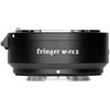 Fringer NF-FX II Fuji Adattatore di montaggio per obiettivo autofocus anello elettronico compatibile con obiettivo Nikon D/G/E a fotocamera Fuji X-T50 X-Pro3 X-T30II X-T4 X-H2S X-S20 X-T5 X-E4 Serie