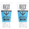 Below The Belt Grooming Fresh & Dry Ball Cool Ball, Deodorante Intimo per Uomo, Protegge dal Sudore, dagli Odori e dalle Irritazioni, Fragranza alla Menta Fresca 2 x 75ml