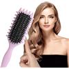 Atsmoce 2024 Nuovo Bounce Defining Curl Spazzola, Spazzola Bounce Defining Curly Brush, Curl Defining Brush, Spazzola per Capelli Ricci Setole Cinghiale (D)