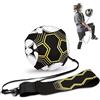 Ksvaye Trainer da Calcio Attrezzatura Banda Elastica, Cintura in Vita Regolabile Allenatore di Calcio - Training Aid Football Skills Practice per Bambini Adulti, per Palloni da Calcio di Taglia 3 4 5